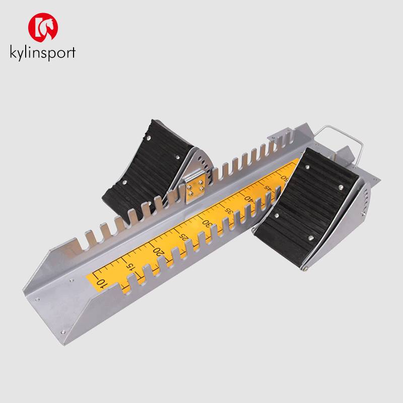 Specialized carbon steel sprinter, multi-purpose running training to adjust the starter rack