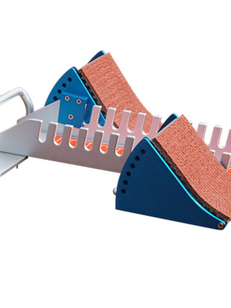 Aluminium alloy multi-purpose plastic track starter training in track and track short-runs