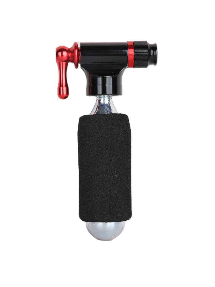 A CYCLING FAST-INFLATED BOTTLE ROAD-MOUNTAIN VEHICLE WITH CARBON DIOXIDE (CO2) CYLINDERS TO REFILL THE TIRES