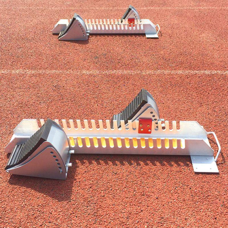 New Aluminium Alloy Sprint Starter Racer Specialized Fields Training Equipment in High School Test Aider Mail