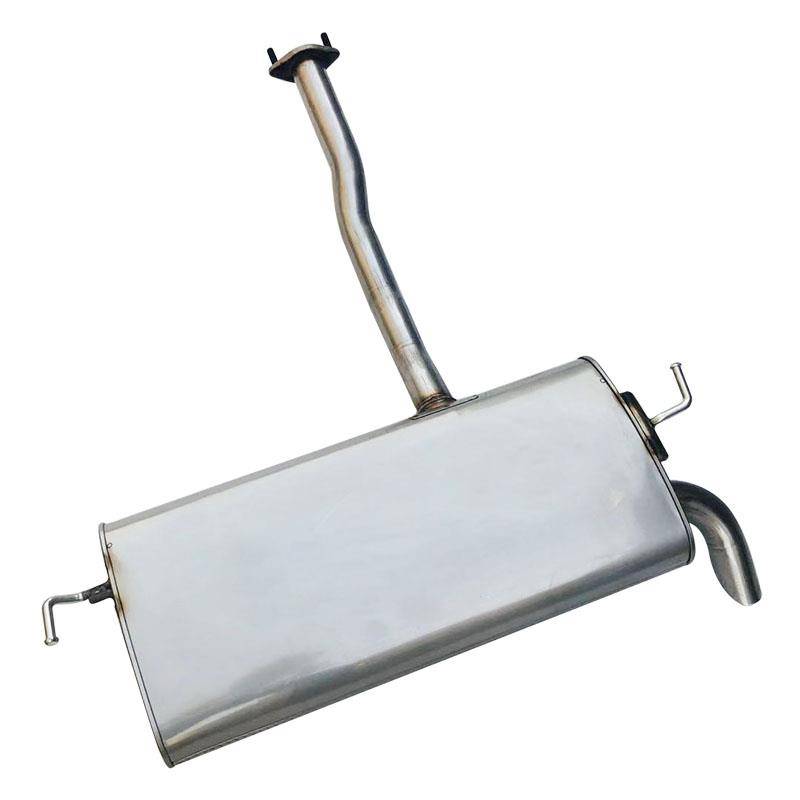 applies to the modern ix35 after-modern silencer/kia after-run tailpipe stainless steel silencer