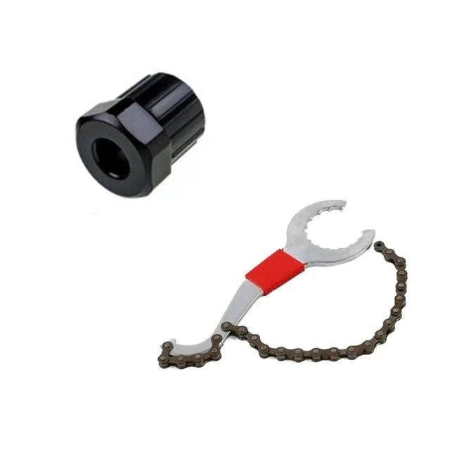 The tail hook chain wrench plus the card