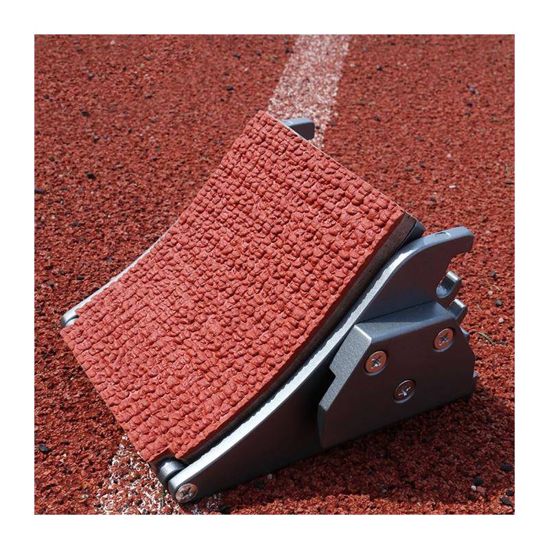 Aluminium alloy troupe pedals, plastic short-run track assisters, multi-purpose training in track and field trades