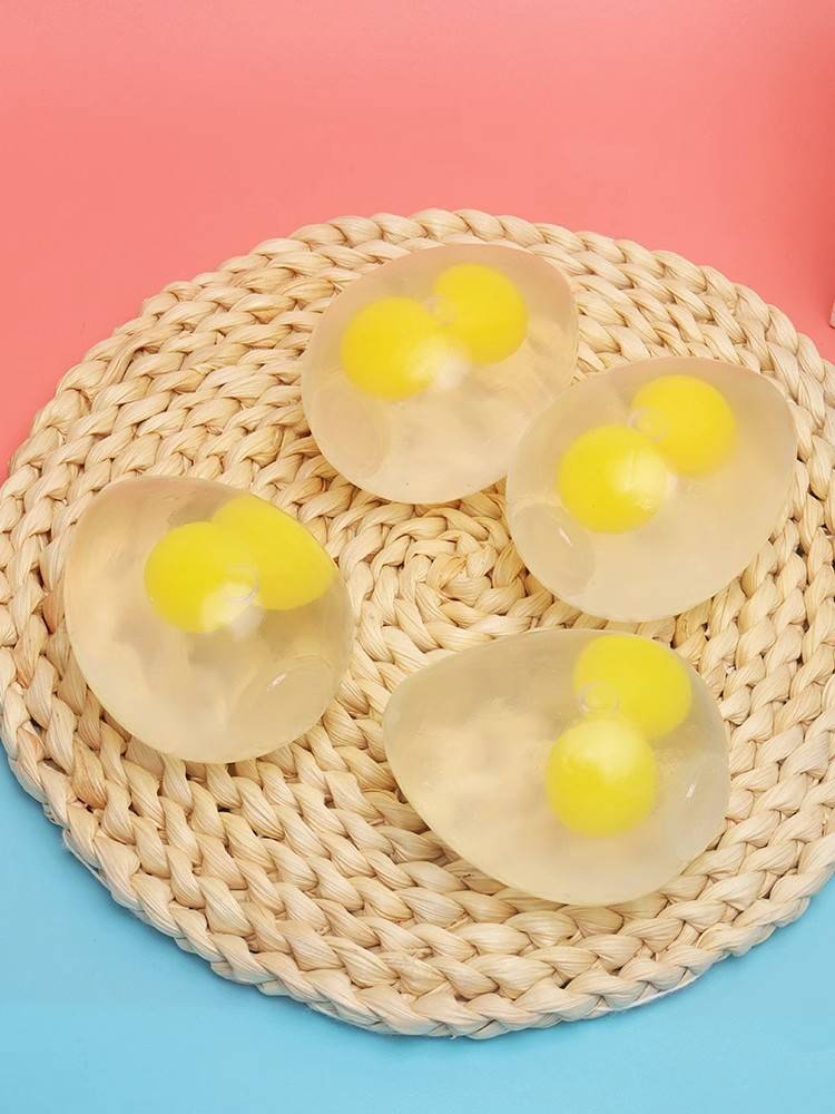 It's like a double yolk tonic decompression toy