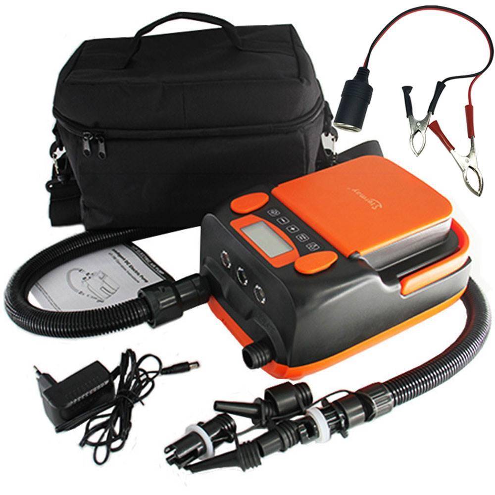 Stermay SUP Plane electric inflatable pump, outdoor tent rubber boat fishing piping pump