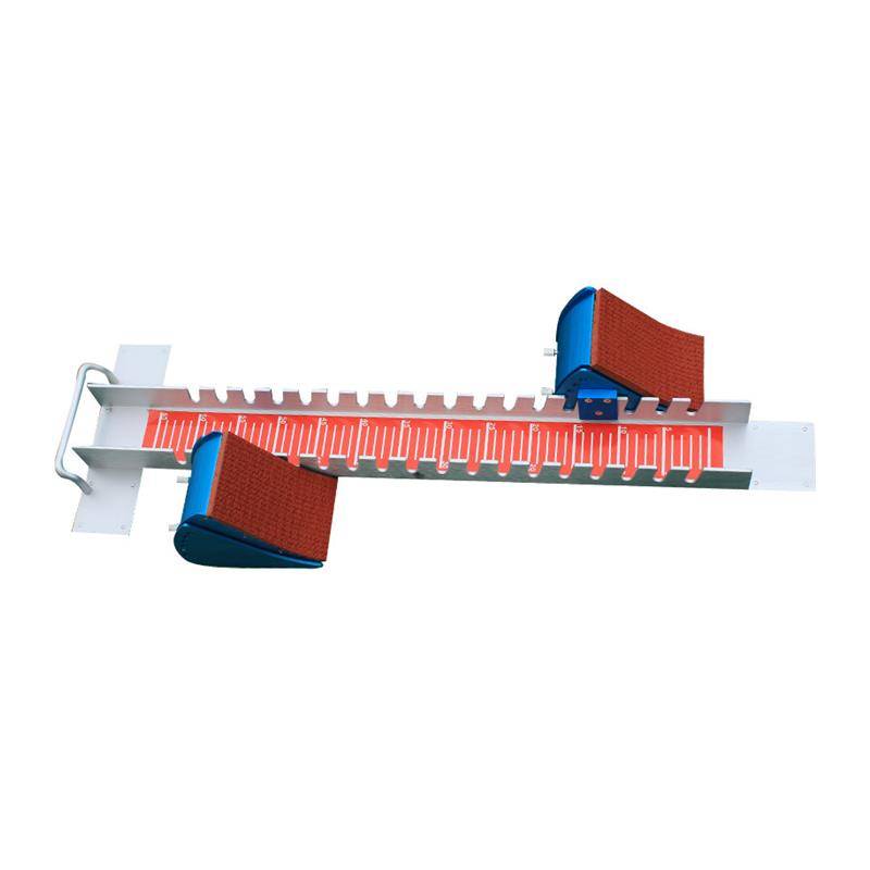 Aluminum alloy starter for the plastic runway
