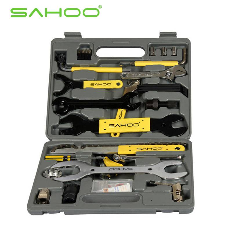 SHAOO BICYCLE MAINTENANCE TOOLKIT FOR AIR-TO-BREED REPAIR GLOVES FOR MOUNTAIN VEHICLE COMBINATIONS