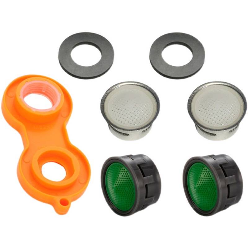 Water-pant kitchen cold-hot water tap riser core filtration network water saver out of the water mouth and splash-proof spare parts