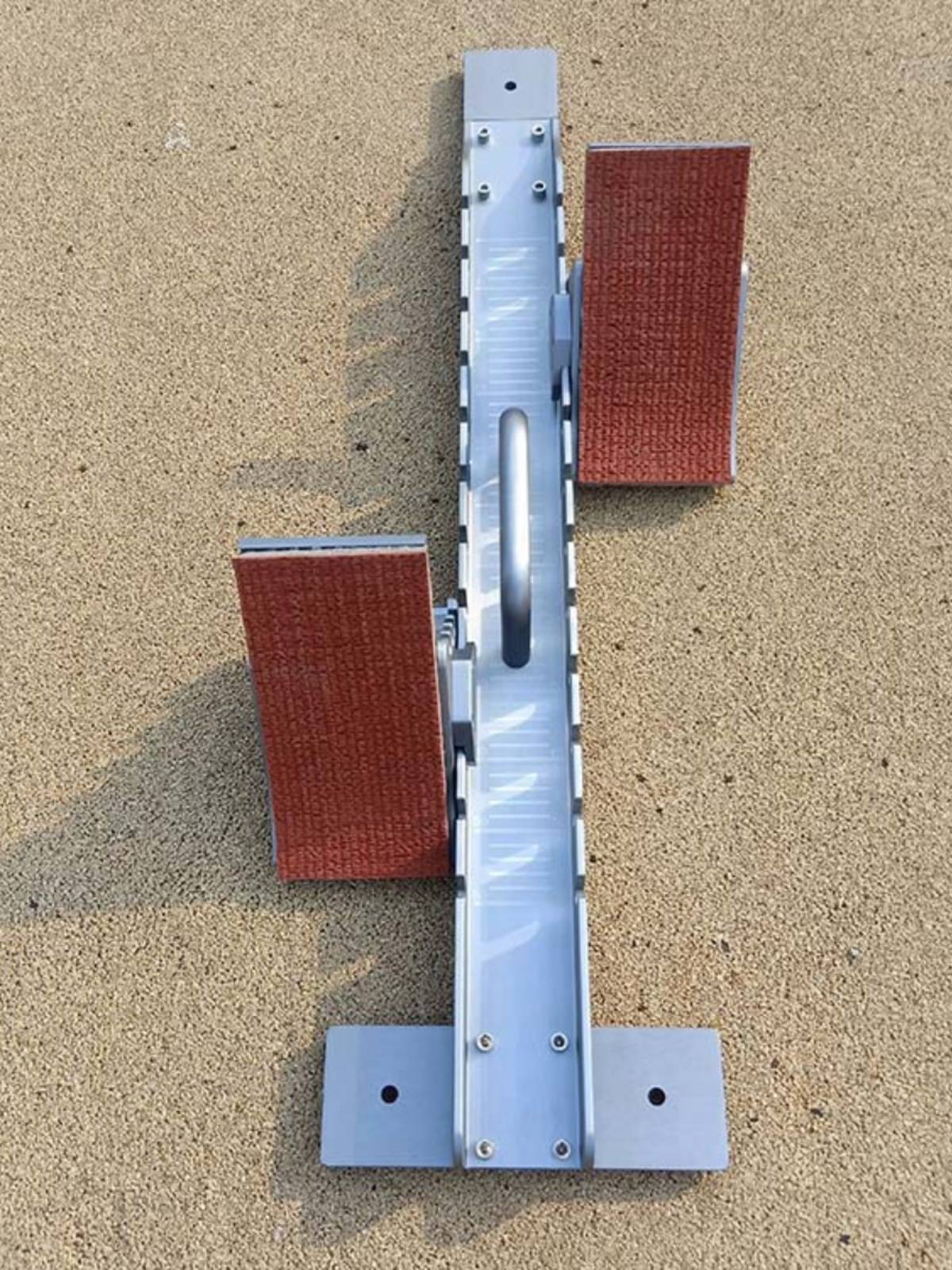 Starter Aluminium Alloy Sports Equipment Multi-purpose Rubber Plastic Runway Sprinters