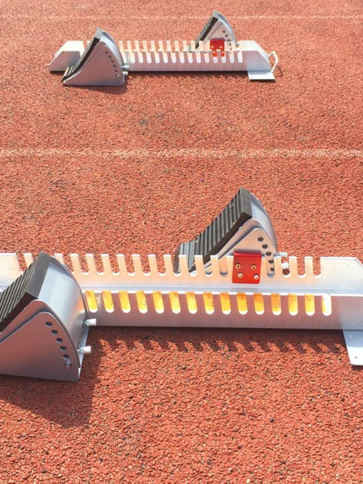 New Aluminium Alloy Sprint Starter Racer Specialized Fields Training Equipment in High School Test Aider Mail