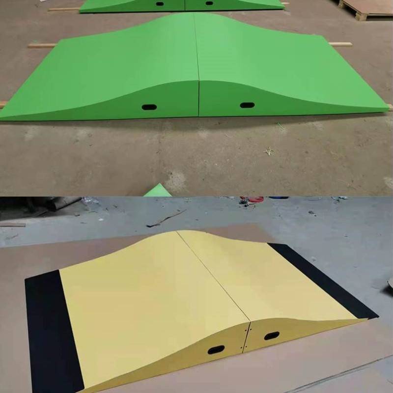 # A general wave ramp training schooler that runs on a plate #