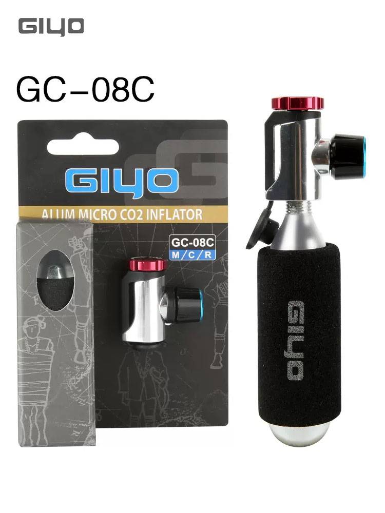 GILO QUICK INFLATER MOUNT BIKE PORTABLE CO2 GAS CYLINDER HEAD PUMP