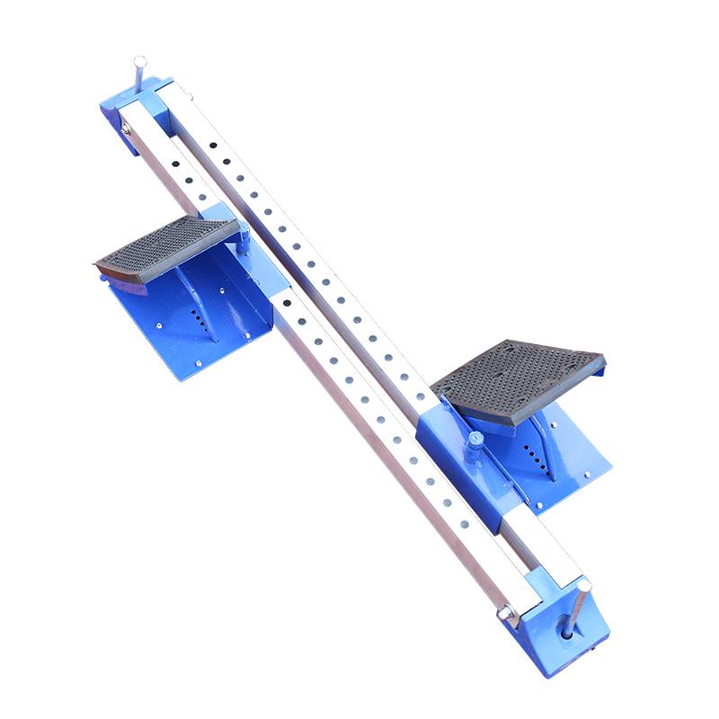The track starter booster adjusts the exercise to an aluminum alloy for the track and field