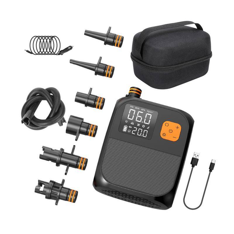 PORTABLE ELECTRIC PNEUMATIC GAS PUMP OUTSIDE OF THE HULL, INFLATABLE MATTRESS SUP SLURRY, WIRELESS PUMP