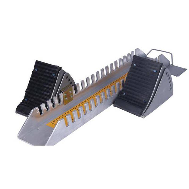 Aluminium alloy multi-purpose plastic track starter training in track and track short-runs