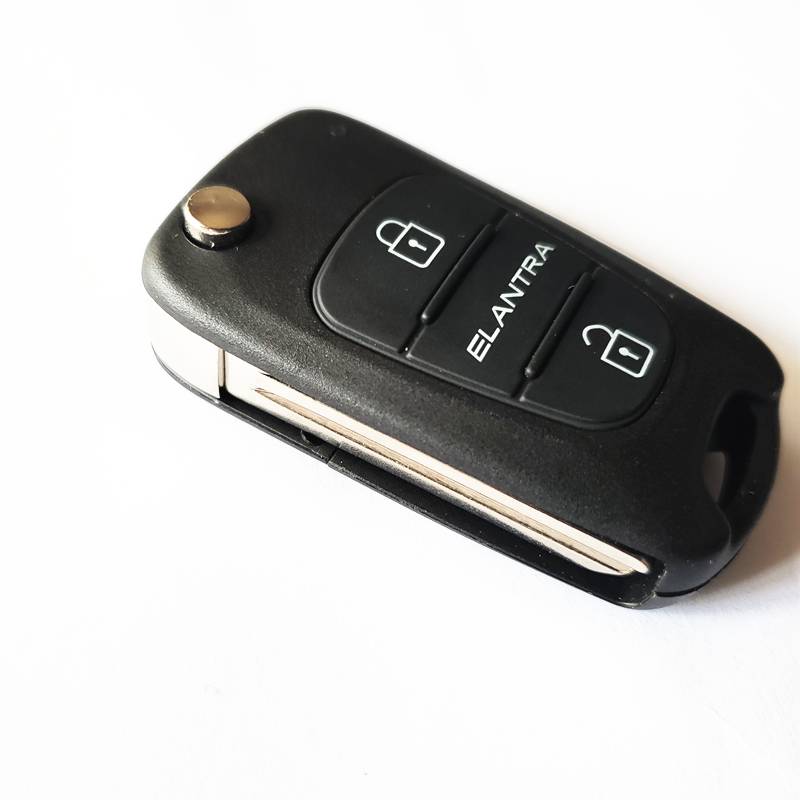 Using the Kia Jia K2 new Lion K5 Modern Rennai 30 X35 fold keyshell remote control