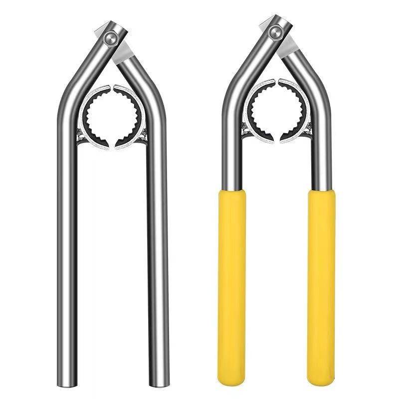Kitchen-basket tap starter wrench with a water mouth filtration net