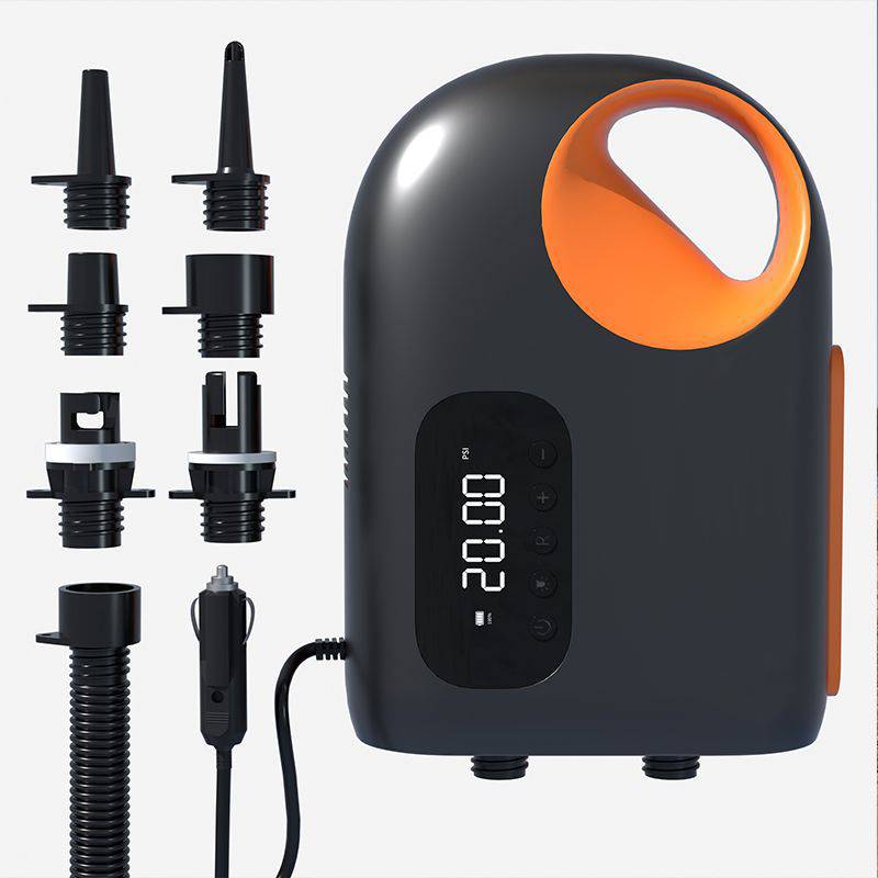 PORTABLE OUTDOOR WIRELESS VEHICLE-BORNE AIR PUMP SUBCHIP PELT HULLING BOAT SUP SLURRY PLATE ELECTRIC CHARGE PUMP