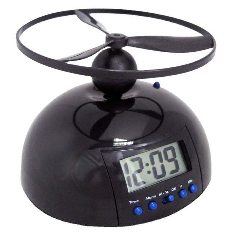 The children's boys' creative personality can fly the alarm clocks, and the red clocks are so loud
