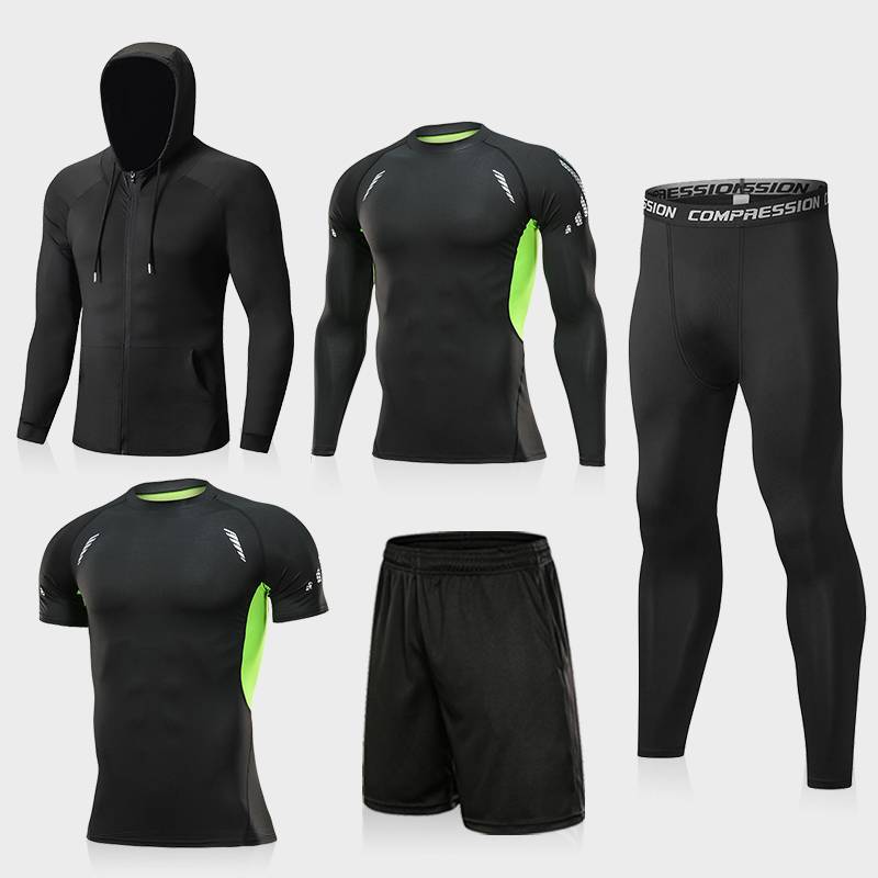 Five sets of a 055 black coat