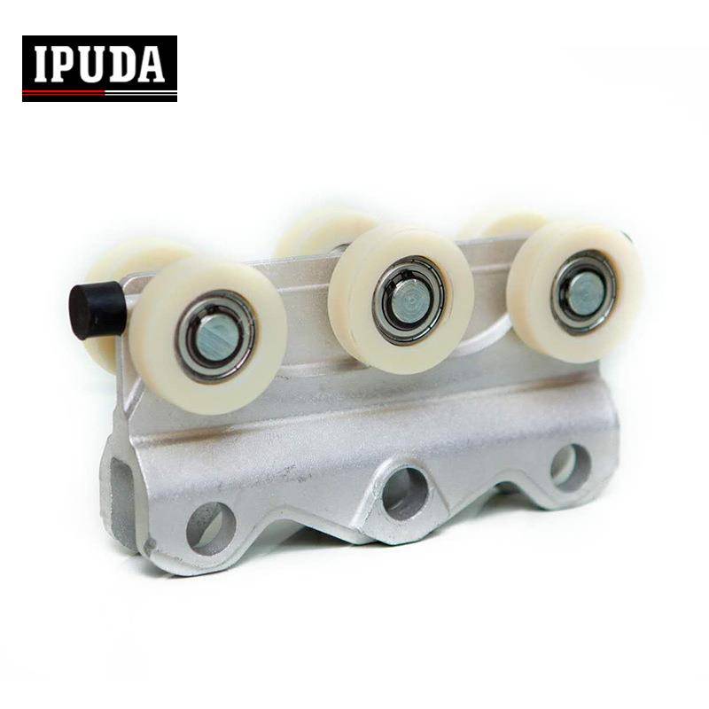 Aluminium alloy orbital heavy-roller trigonometric end-blocker and aluminum-track crane system
