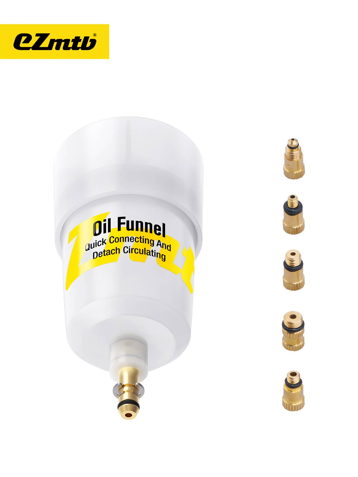 EZmtb Bicycling Brake Oil Flow Metal NCC pulls out of the initial screw