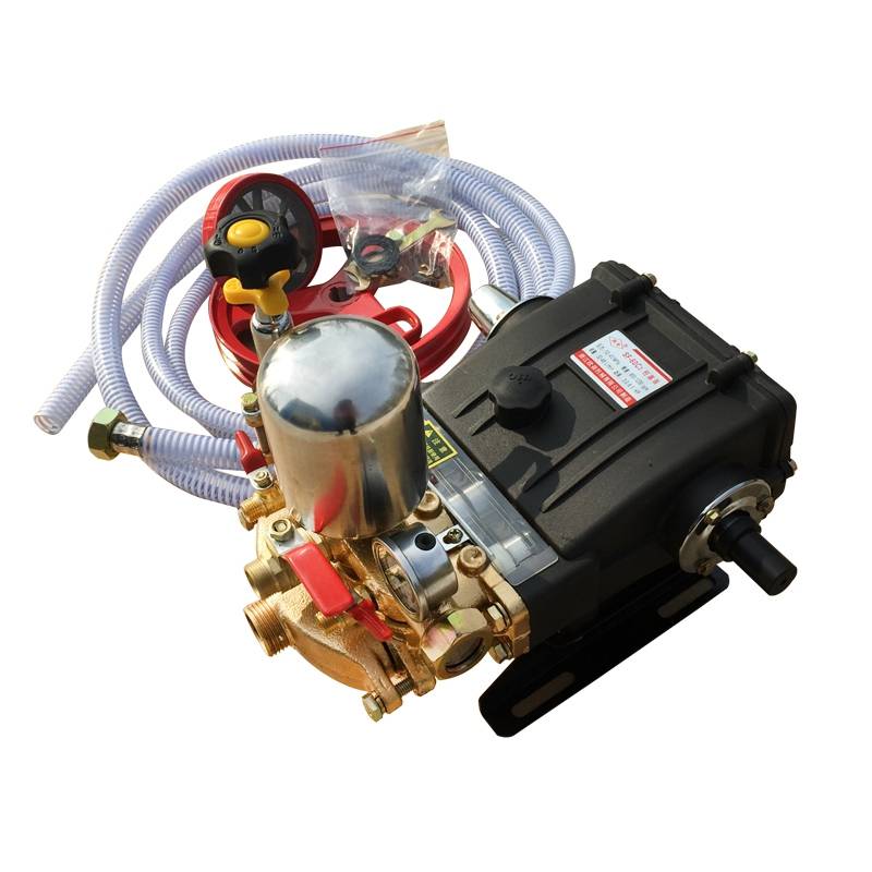 Agricultural three-trunk piston pump pump, butter-free high-pressure-pump sprayer to clean pressure pump new package mail