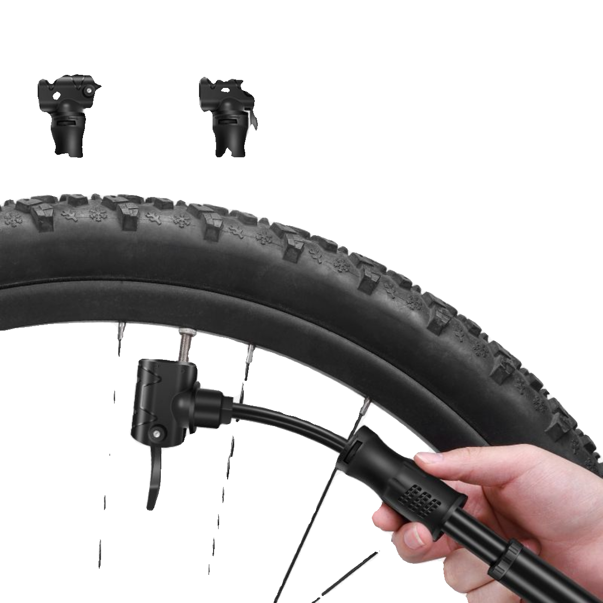 The Merida Sidsing bicycle portable aircracker, the U.S.-P.P. High-pressure inflate