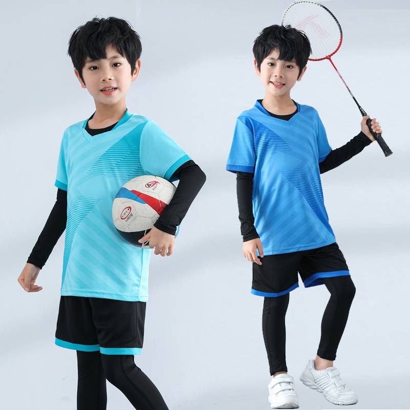 Children ' s tights training suit for boys in basketball sports