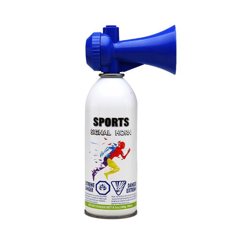 You're going to hit the game with a canoe horn and a sports high voice