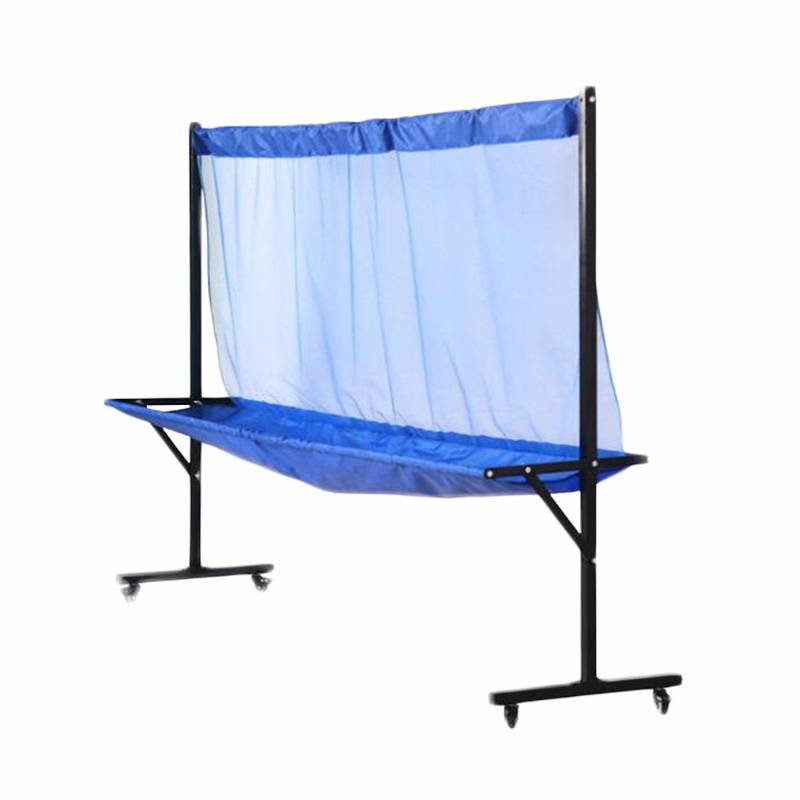 Peckte's ground-receiving net, ping-pong holster net, portable mobile player-recycling net