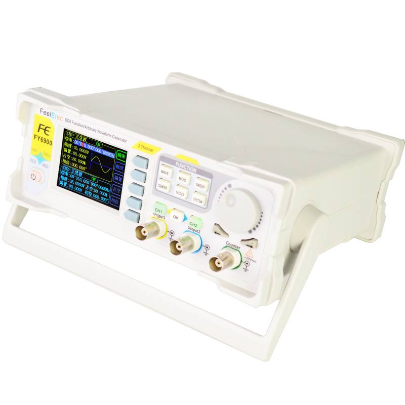 FY6900 DOUBLE CHANNEL DDS ANY WAVE-SHAPED SIGNAL GENERATOR/PULSE SIGNAL SOURCE/FREQUENCY COUNTER