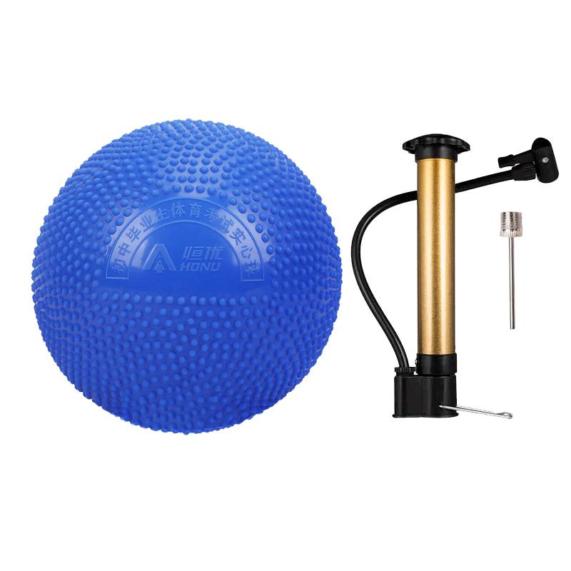 Sky blue ball + balloon + air needle