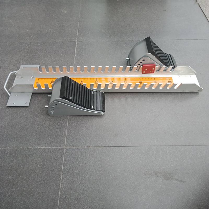 Accelerator pedal fittings Aluminium alloy starter foot plastering pads and track and track support pairs