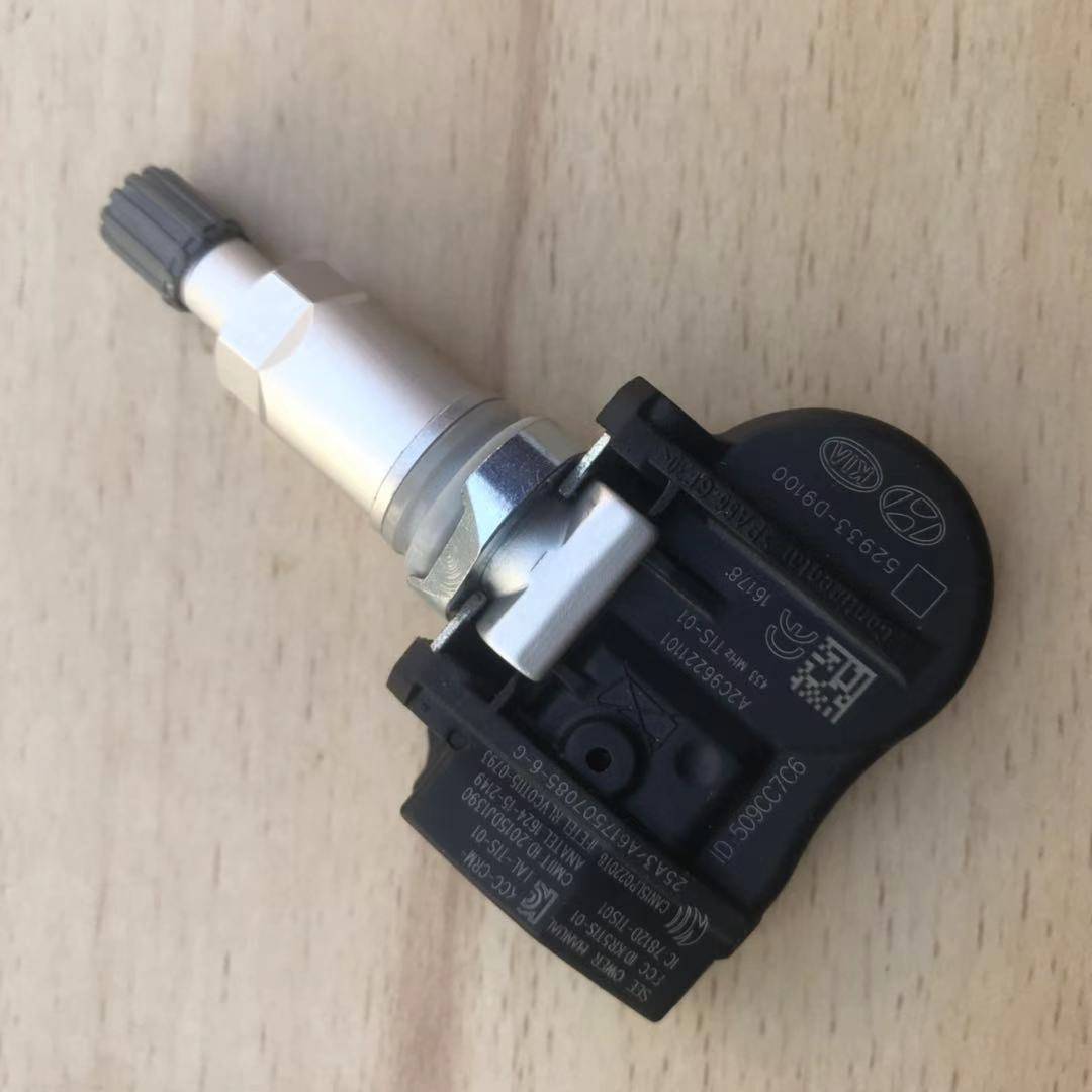 QUICK KX5. RUN. LION'S TIRE-PRESSURE SENSOR SETS UP A TIRE TO MONITOR THE VEHICLE'S WHEEL-PRESSURE RECEPTION