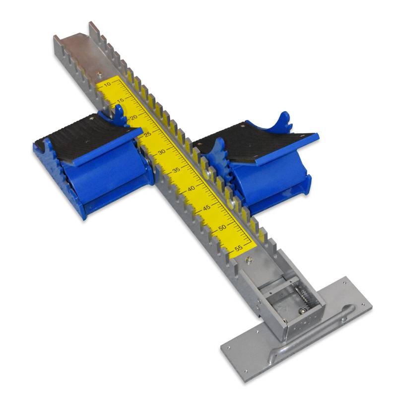 Aluminium alloy multi-purpose plastic track starters training in long-run track and runways, specially designed to regulate accelerators