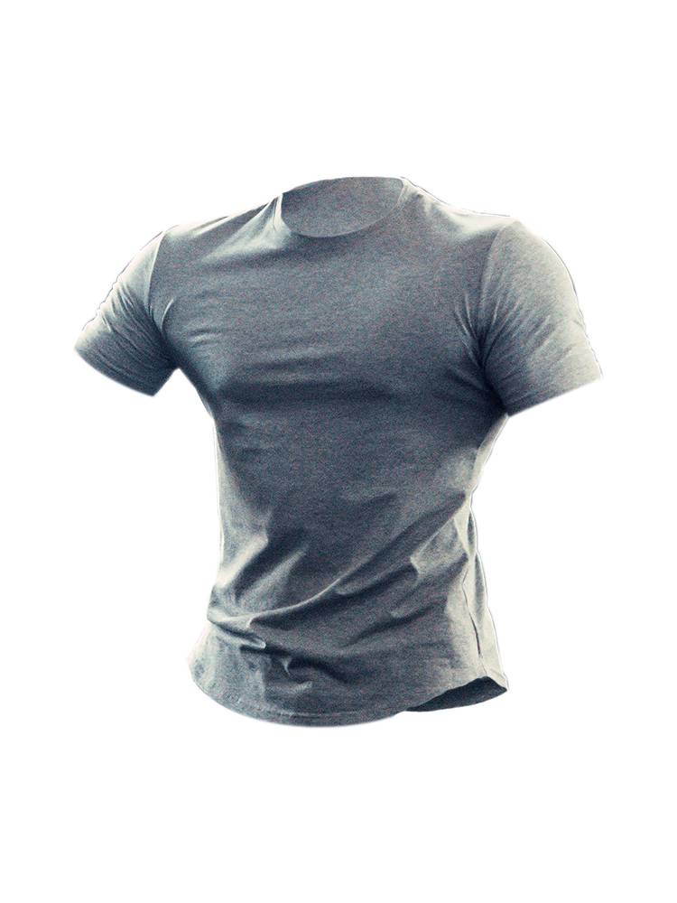 gym short sleeves and t-shirts for a man in a pure sweating suit