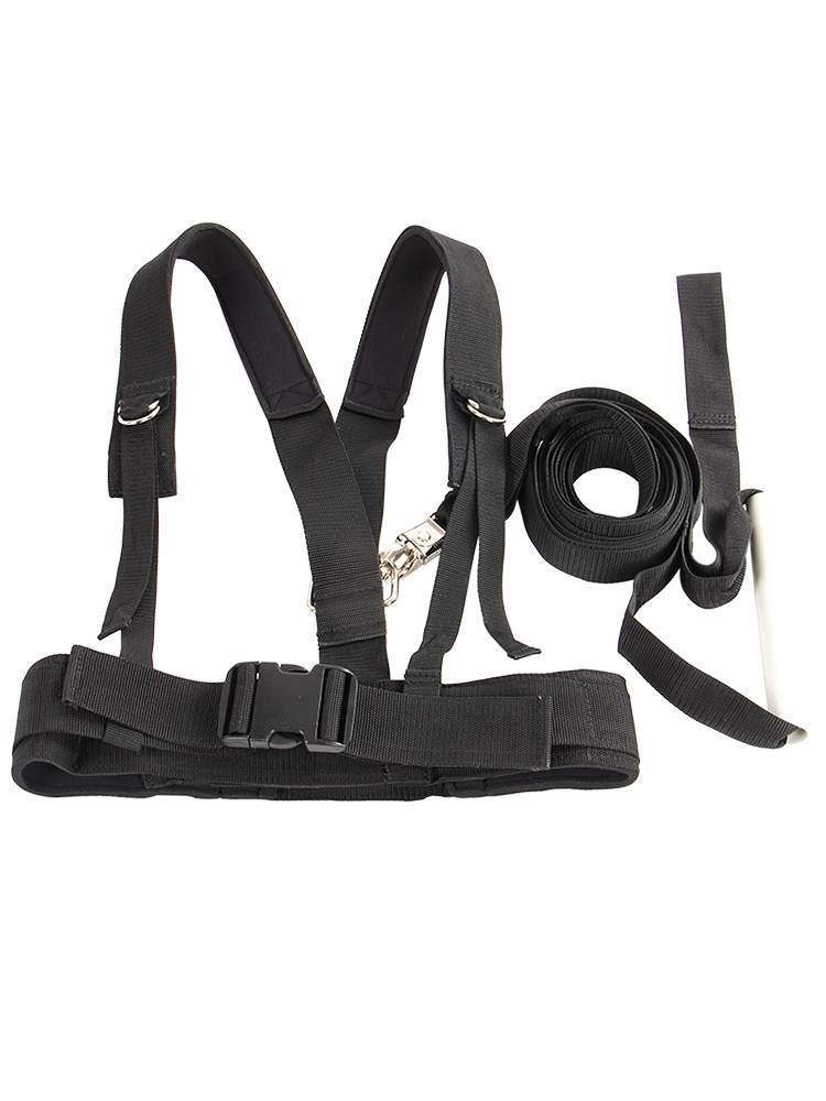 Sprint and drag to release training equipment, speed-stabbing belts for acceleration