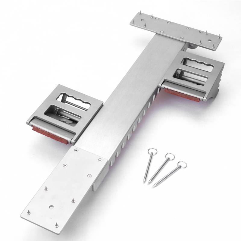 Standard aluminum alloy to pull out the runner's track and track sprinter