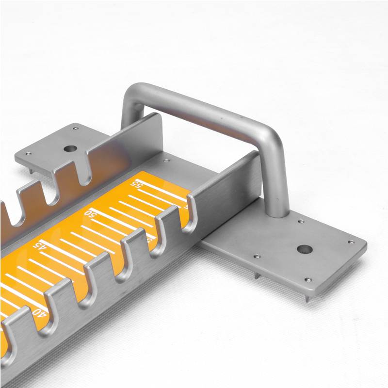 Standard aluminum alloy to pull out the runner's track and track sprinter