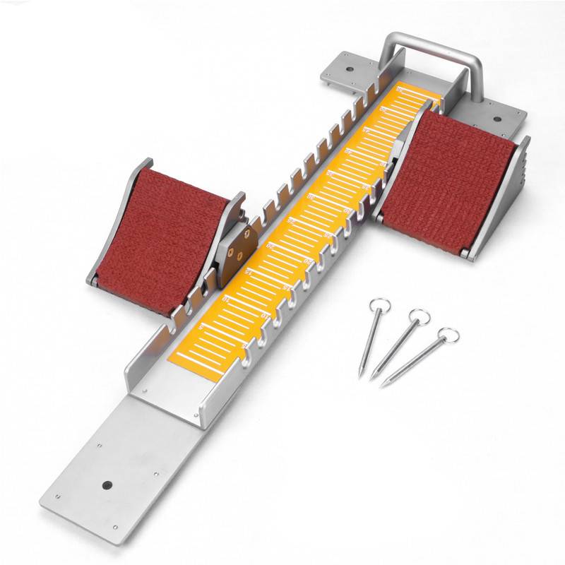 Standard aluminum alloy to pull out the runner's track and track sprinter
