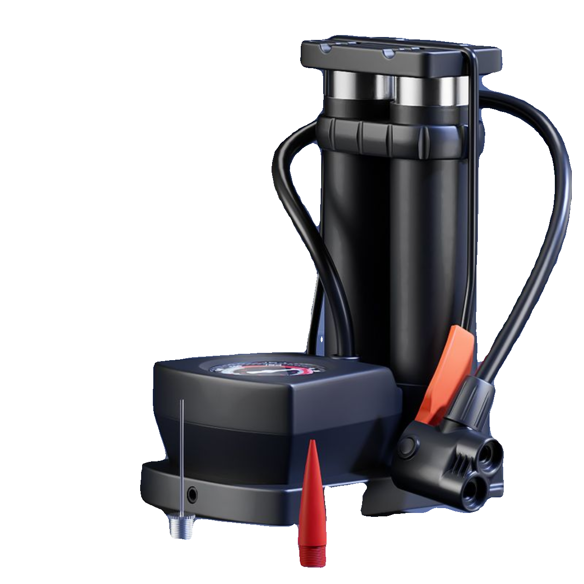 Foot-to-foot high-voltage pneumatic cycling high-pressure pump electric car basketball pump