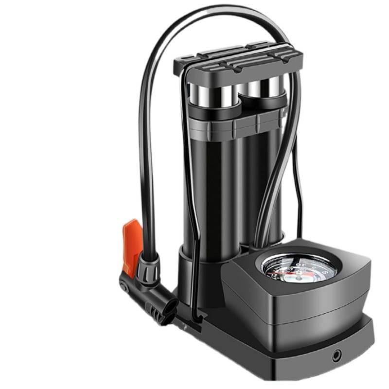 Double-barrel foot pedestal + pressure table + high pressure + ball needle