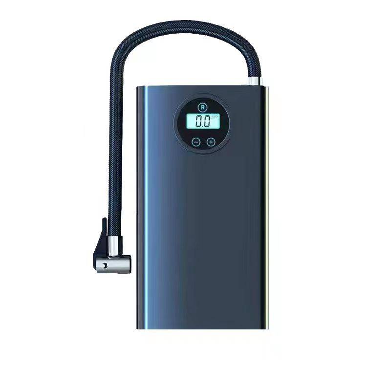 Car-mounted wireless gas pump with a portable vehicle with a gas pump for electric sedan tyres at high pressure