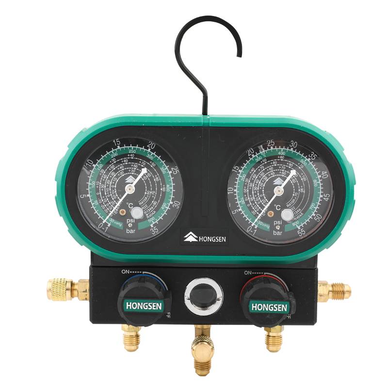 HUN SEN HS-MVS60-101A MOTOR VEHICLE AIR-CONDITIONING PLUS FLUORINE SNOW FORM R32R410R22R134 DOUBLE PRESSURE TABLE