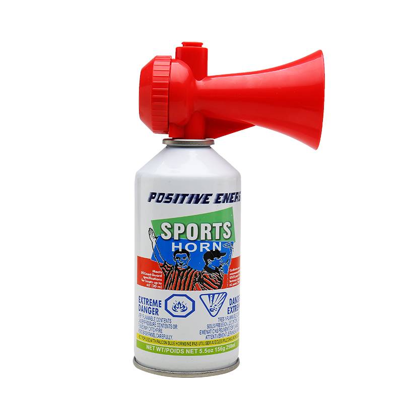 THE HIGH-SOUNDING HORN HORNS, THE LAUNCHER, THE HAND-ACTIVATED HORN