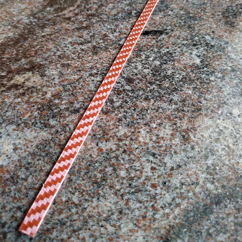 RED 6MM WIDE 420MM LONG