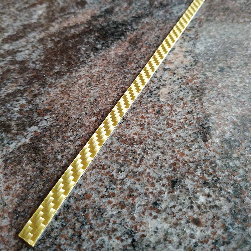 GOLD 6MM WIDE 420MM LONG