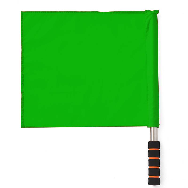 The stainless steel flag — green (upgradation)
