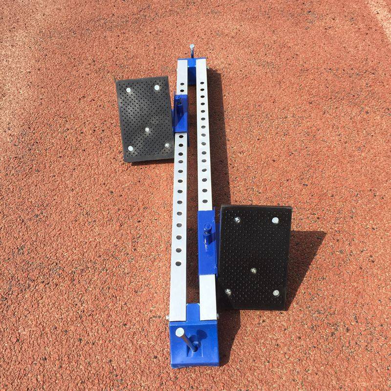 Aluminium alloy multi-purpose plastic track starter training in track and track short-runs